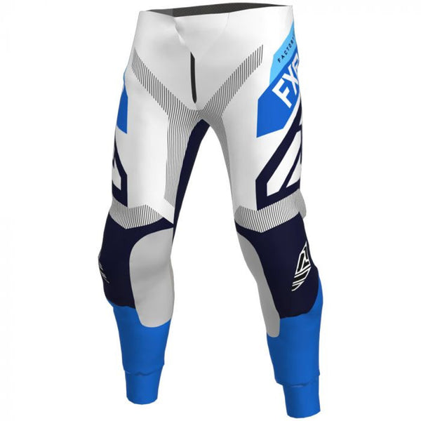FXR Barn embrague Air MX Pantalones cruzados 20 White /Navy