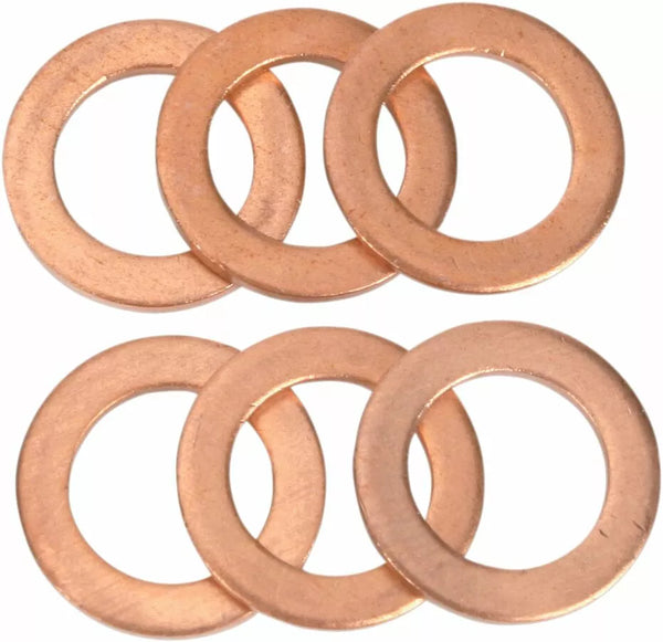 Goodridge Wasers Copper 7/16 M11 5 6PK 44518HD-6