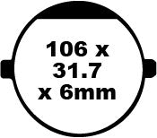 EBC Brake Tad Fa se ve orgánico FA198