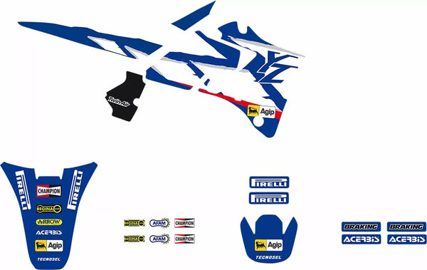 Tecnosel Kit gráfico Team Yam 98 22V02