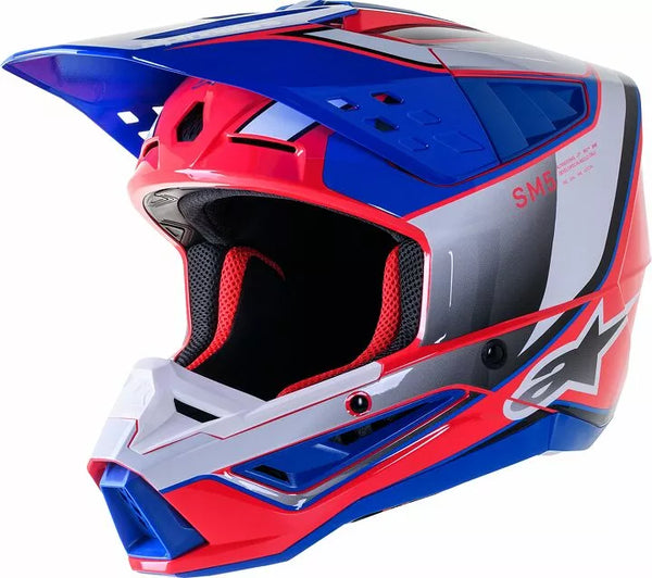 Alpinestars (MX) Casco SM5 Sail PK/BL L 8306723-2387-L