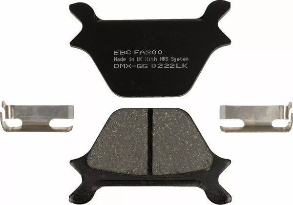 EBC Brake Tad Fa se ve orgánico FA200