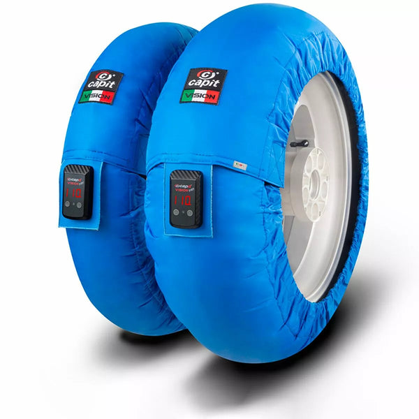 Capit Tire WRM SBK M/XXL VIS Blue SU205B2