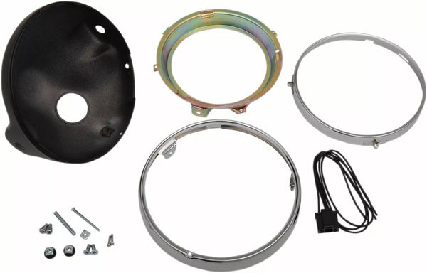 EMGO H/LAMP Z1 Style Shell BLK 66-65010