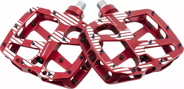 E*Trece pedal plano Alu Red PD2UPA-101
