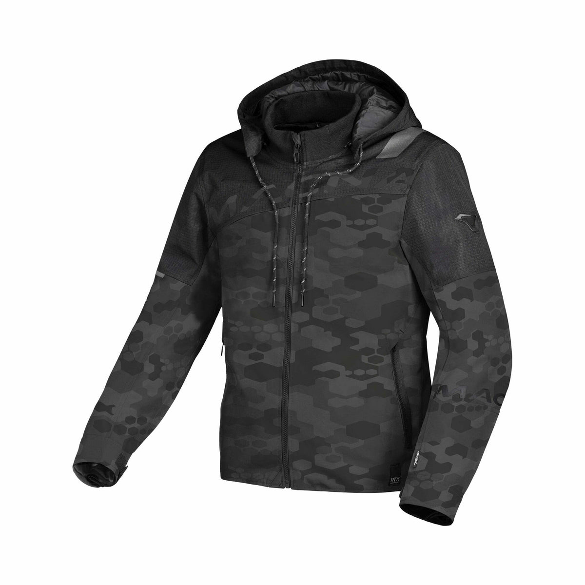 Macna Textile MC jacket Racoon Black /Camo