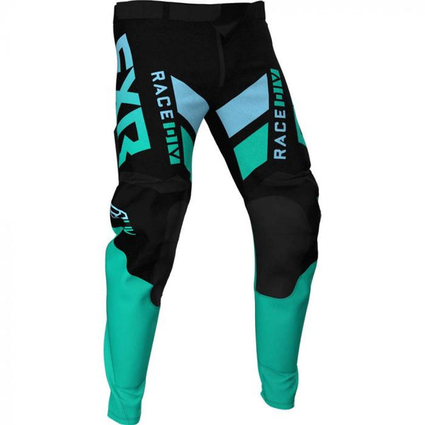 FXR PODIUM MX Pantalones cruzados 21 Black /Mint /Sky Blue
