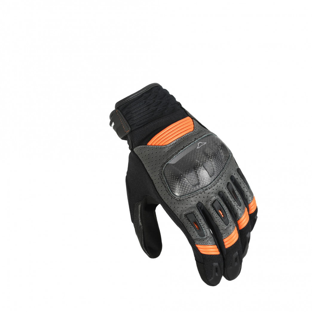 Macna MC Gloves Rime Gray /Orange