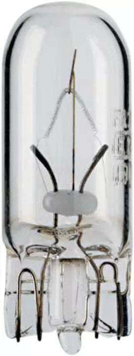 Bombilla de hilo dental 12V 2W T10 W2 1x9 5d 10pk 4290