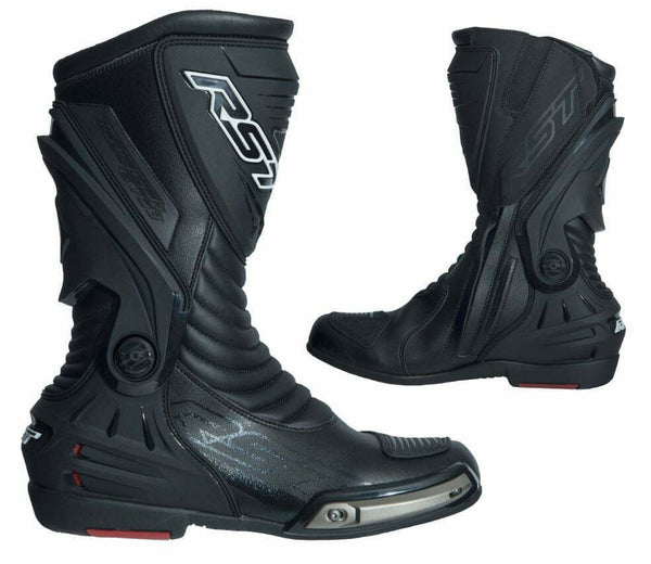 Primero unisex Sport MC Boots Tractech Evo III Black impermeable