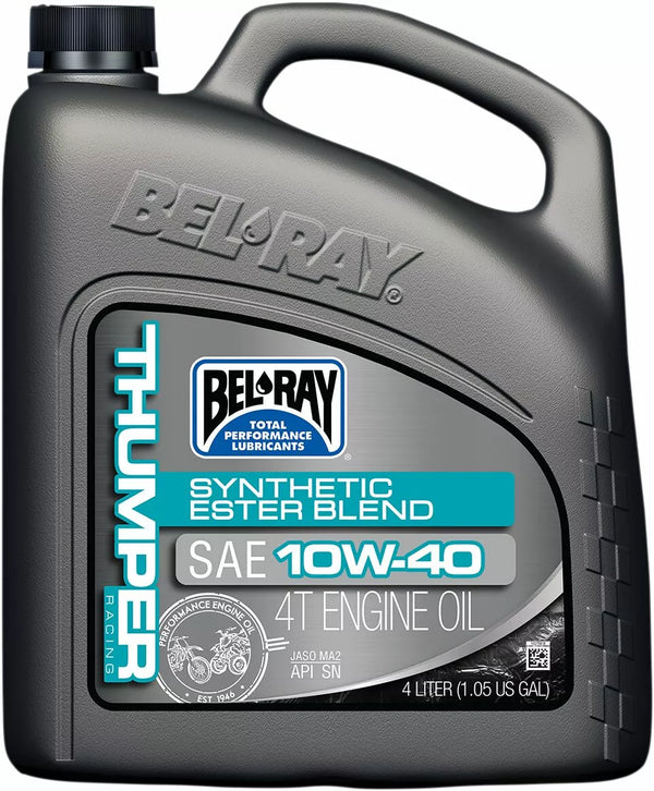 Bel-Ray Oil Thumper Blend 4T 10W-40 4L 99520 B4LW