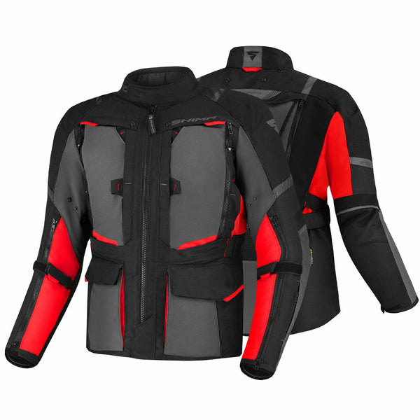 Shima Textile Mc-Jacket Hero 2.0 Negro /Rojo