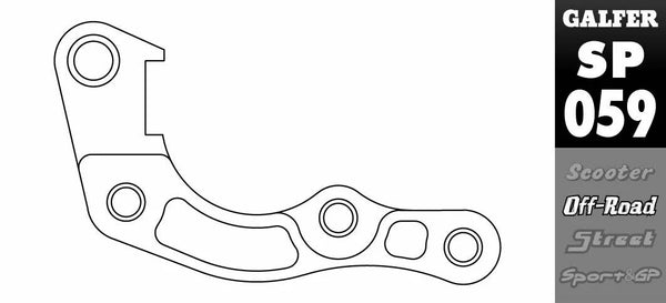 Adaptador de pinza de freno Galfer SP059