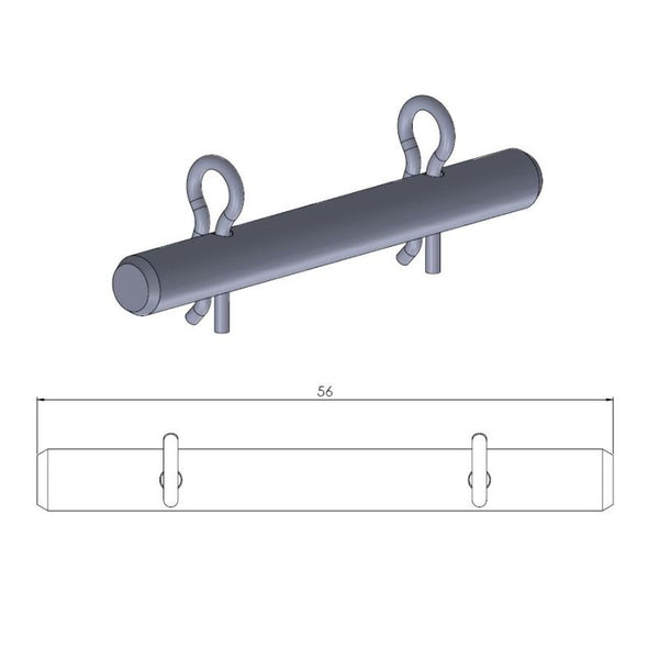 Pin de la pastilla de freno de Moto-Master 213033