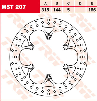 Rotor TRW TRW MST207 MST207