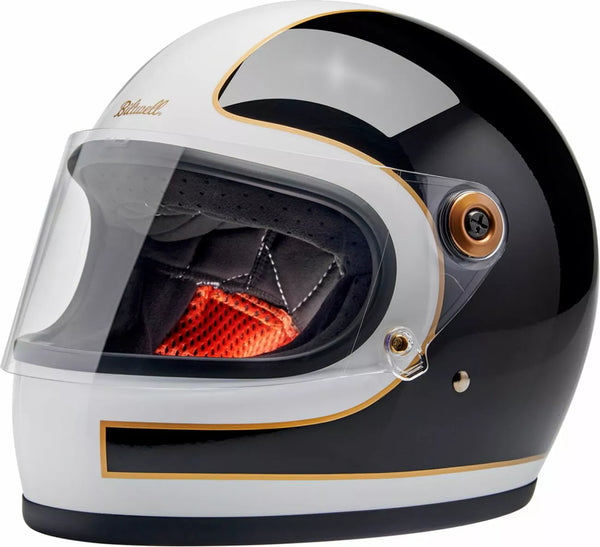 Biltwell Casco Gringo S WH/BLK XL 1003-566-505