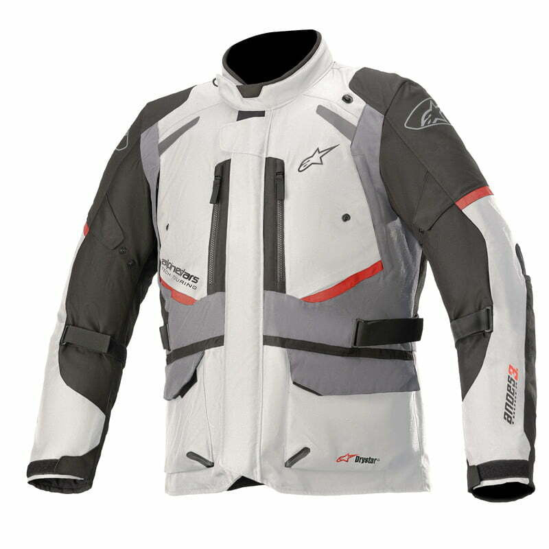 Alpinestars textile mc chaqueta Andes v3 gris