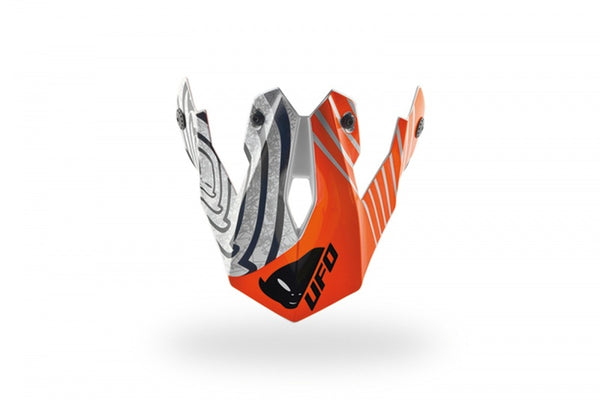 Visera para el casco de color naranja ovni hr018#F