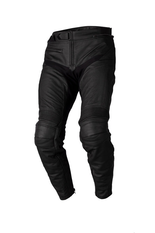 RST TOUR 1 CE LEATHER Pants - Black/Black Size XXL Short Leg 103024BLK -38