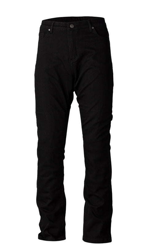 Primero pierna recta 2 Pantalones textiles de damas reforzadas CE - Tamaño negro xxl 103059blk -18