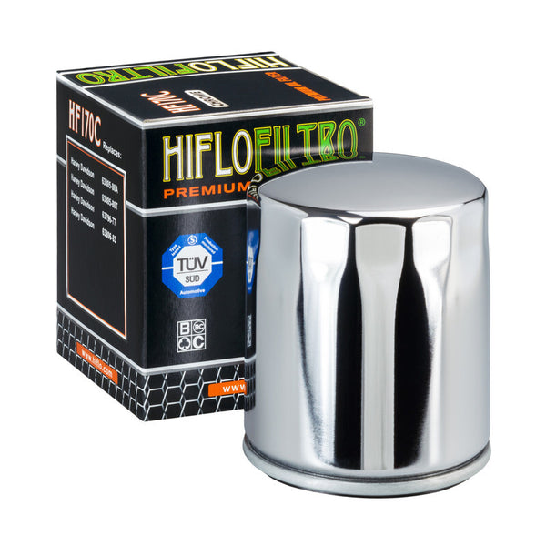 Hiflofiltro Filtro de aceite Chrome - HF170C HF170C