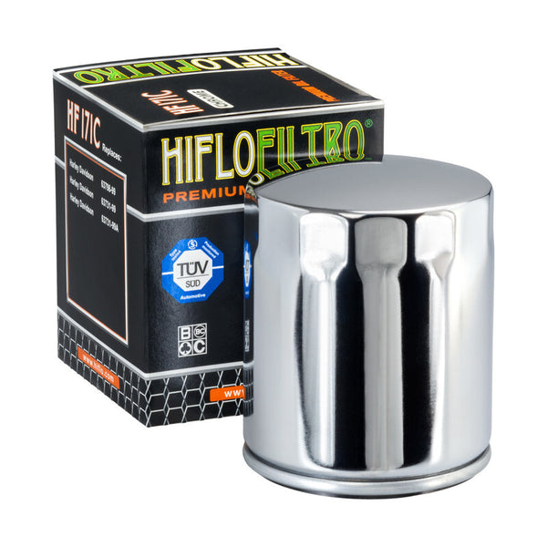 Hiflofiltro Filtro de aceite Chrome - HF171C HF171C