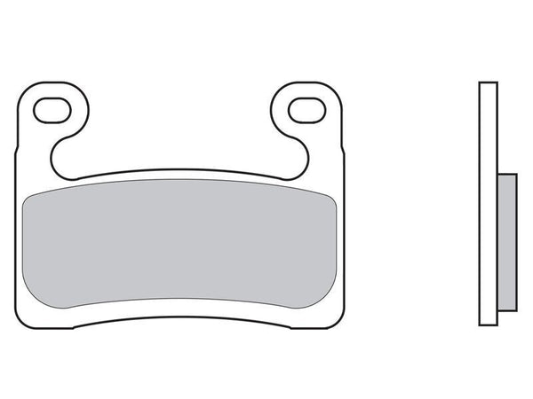 Pastillas de freno de metal sinterizadas de Brembo Street - 07GR90SA 07GR90SA