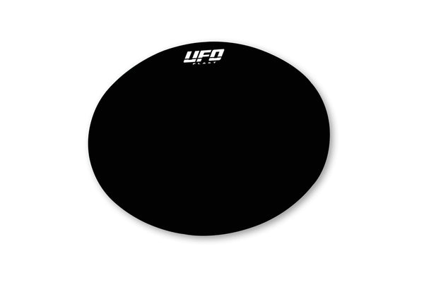 UFO Oval Adhesive Plates Black ME08050#K 