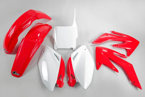 Kit de plástico ovni color oem rojo/blanco Honda CRF250R Hokit104@999