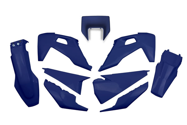 UFO PLASTIC KIT BLUE HUSQVARNA FE/TE HUKIT623@087