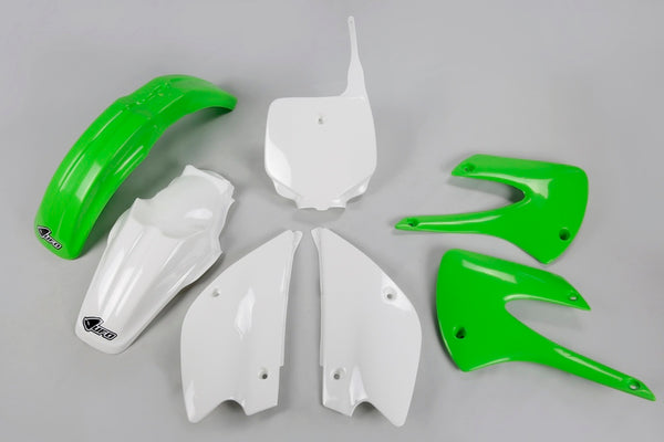 Ovni reiniciado kit de plástico OEM Color (2013) Kawasaki verde/blanco KAKIT218@999