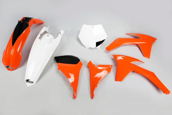 Kit de plástico ovni color oem naranja/blanc ktm ktkit510@999