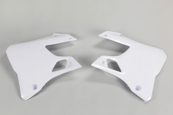 UFO Radiator Covers White Yamaha YA02898#046 
