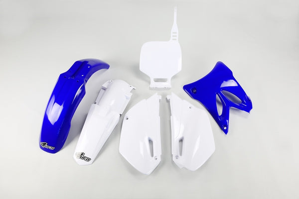 UFO PLASTIC KIT OEM COLOR BLUE/WHITE YAMAHA YZ85 YAKIT313@999