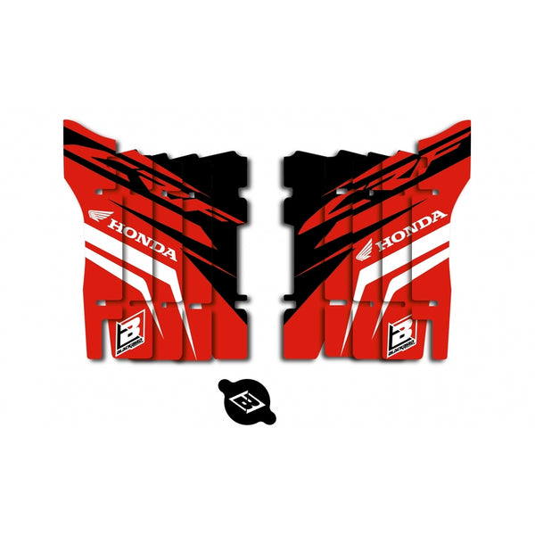 Blackbird Dream Graphic 4 Radiator Louver Decalkit - Honda CRF 250 - A107N