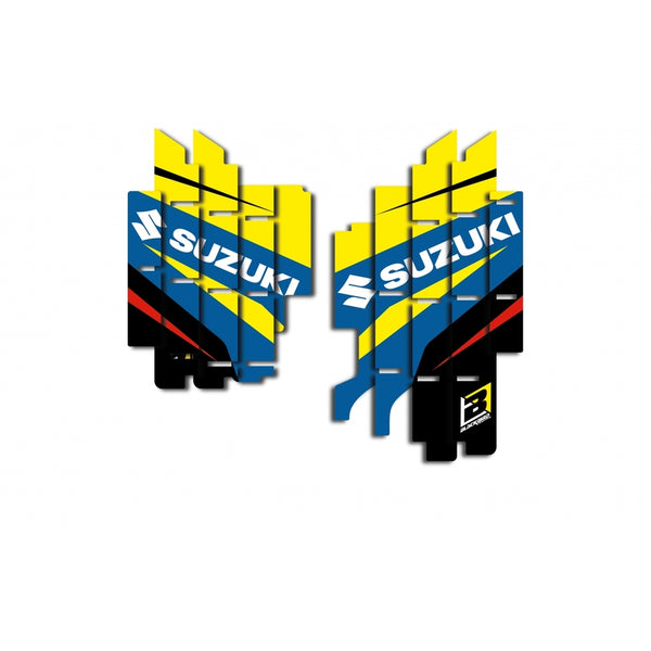 Blackbird Dream Graphic 4 Radiator Louver Decalkit - Suzuki RMZ - A304N