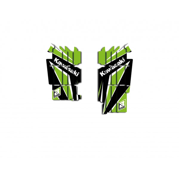 Blackbird Dream Graphic 4 Radiator Louver Decalkit - Kawasaki KXF - A404N