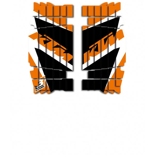 Blackbird Dream Graphic 4 Radiator Louver Decalkit - KTM - A502N