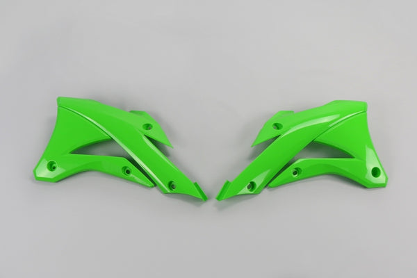 UFO Radiator Covers Green Kawasaki KX 85 KA04728#026