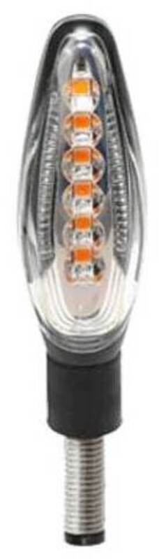 Indicador LED de Koso Frente Sonic por par - HE045201 negro