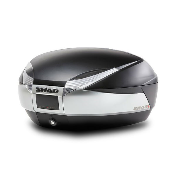 SHAD SH48 Caso superior - Negro/Titanio (D0B48200)