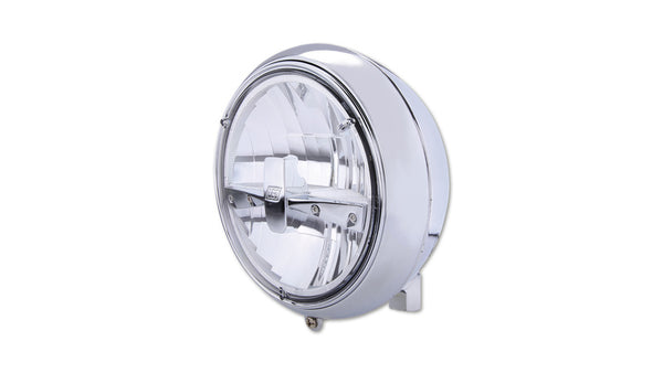 Highsider 7 "LED Faro Yuma 2 Tipo 3, Chrome, aprobado por E