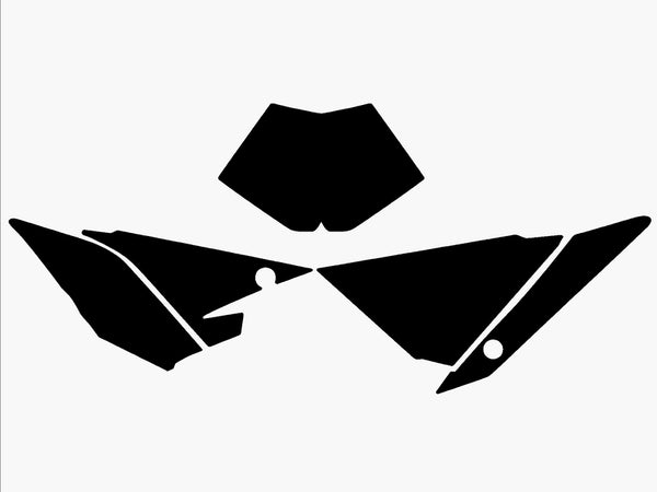 Pegatizas de placa Blackbird - Beta RR 2T/4T 3B04/000006