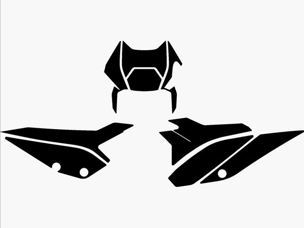 Pegatinas de placa de Blackbird - Beta RR 2T/4T 3B05/000006