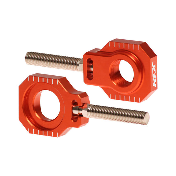 RFX PRO 2 REAR AXLE Adjusters Blocks - Orange FXAB5020099s