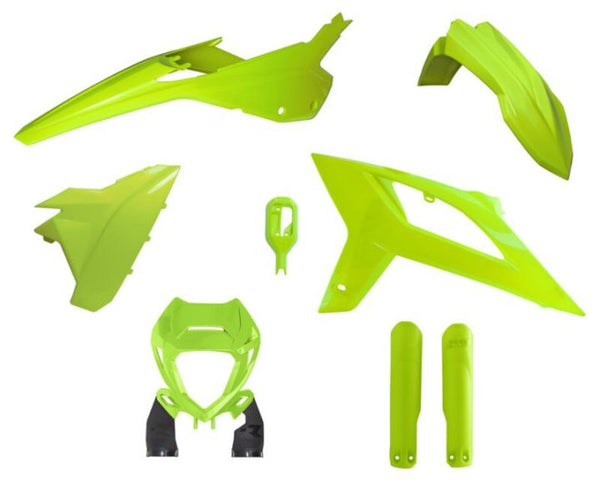 RACETECH Replica Plastic Kit – Beta RR (Neon Yellow) R-KITBET-GF0-620 