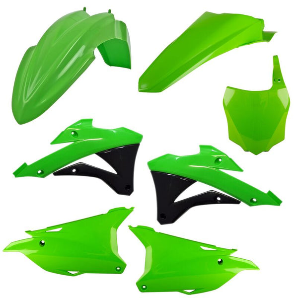 Policía Kit de plástico OEM Color - Kawasaki KX 85 (92) 91333