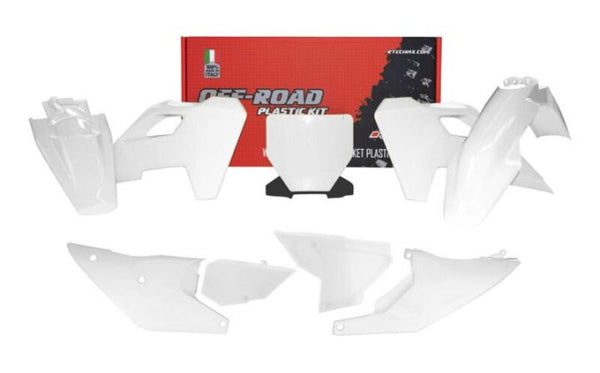 Kit de plástico Racetech 7 Partes-White a Husqvarna (R-Kithsq-BN0-523)