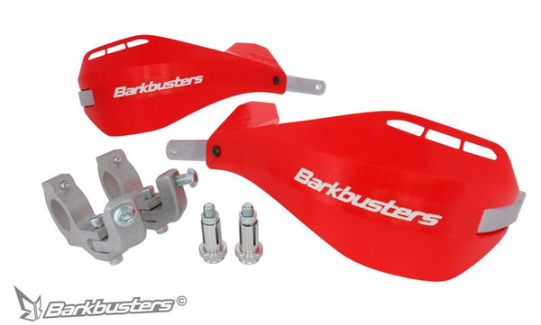 BARKBUSTERS EGO Handguards Two Point Mount Red (Tapered) EGO-205-00-RD 