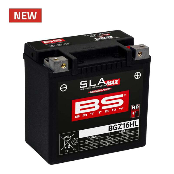 BS Battery SLA Max Mantenimiento de la batería Fábrica Activada - BGZ16HL